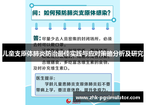 儿童支原体肺炎防治最佳实践与应对策略分析及研究