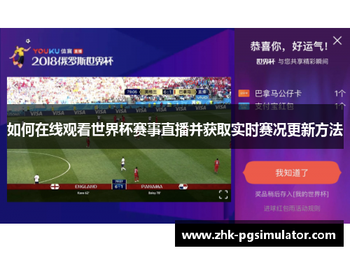 如何在线观看世界杯赛事直播并获取实时赛况更新方法